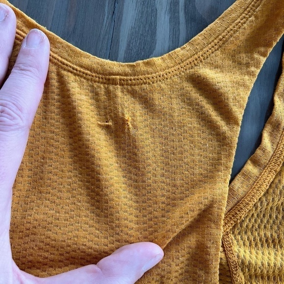 PrAna Womens Mustard Yellow Tank Top - Picture 2 of 9